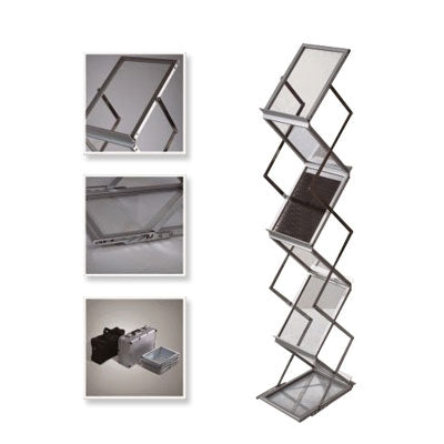 Double Sided Brochure Rack (6 layers)