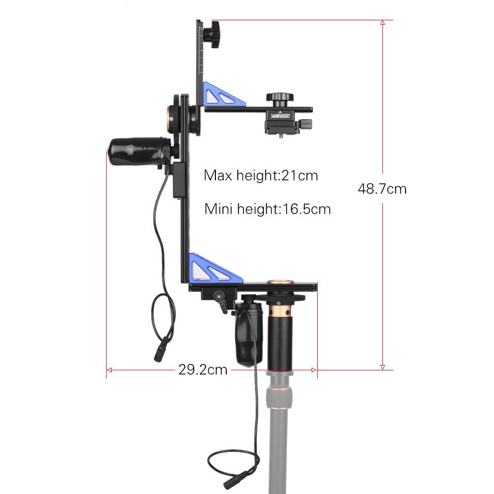 Sevenoak SK-ECH04 Electronic Pan and Tilt Head Variable Speed Wired Remote Control 360° Panning and Tilting Max Load 10kg