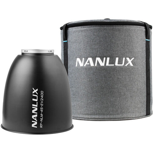 Nanlux Evoke 2400B Bi-Color LED Monolight Kit with 45° Reflector and Light-Only Flight Case