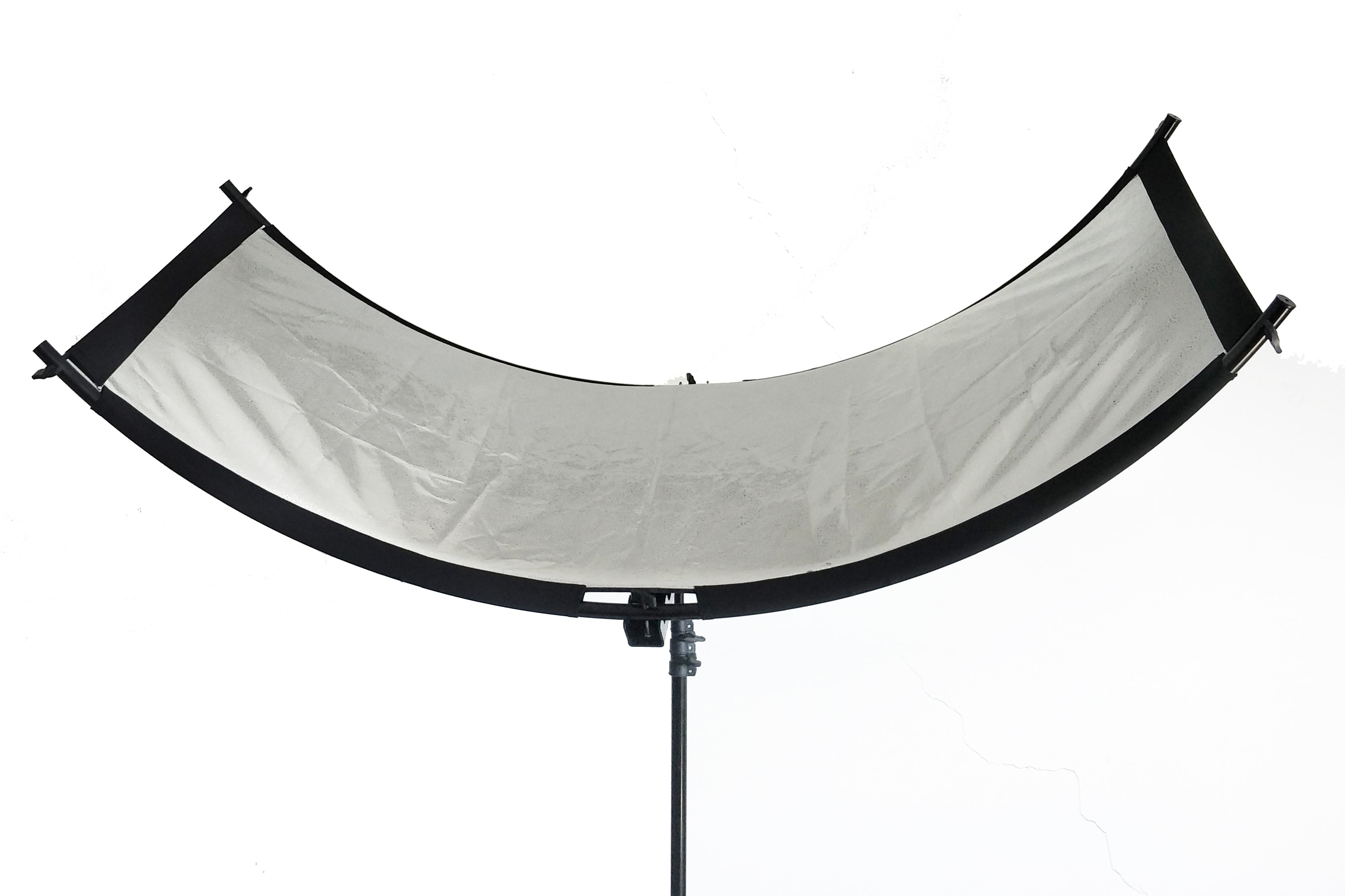 APEX Portable Eyelighter Curved Reflector (Silver Panel)