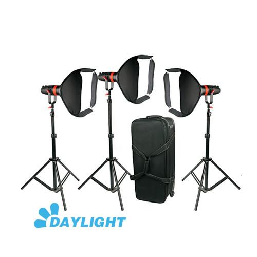 CAME-TV Boltzen 55w Fresnel Focusable LED Daylight 3 Pcs Package