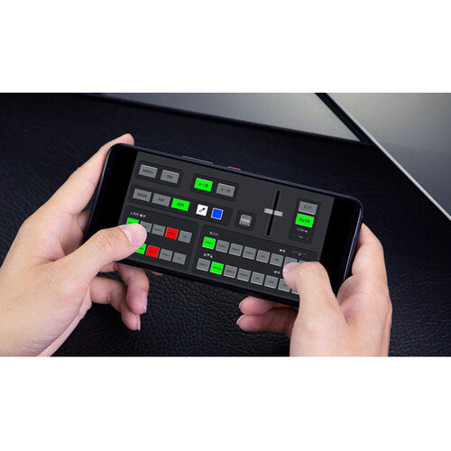 FeelWorld L4 HDMI Livestream Switcher with 10.1" LCD Monitor