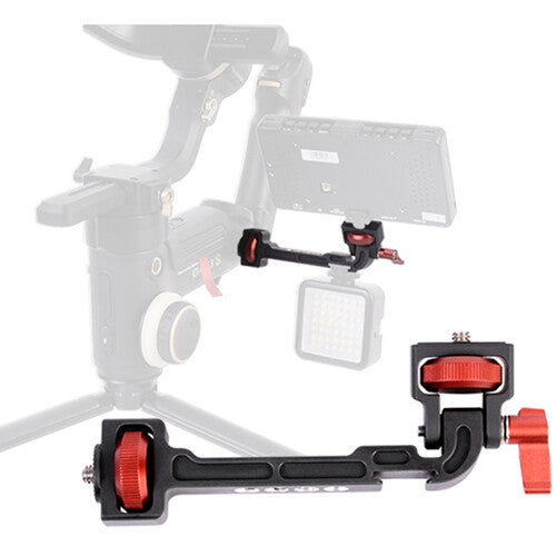 DigitalFoto Groot II Rotatable Monitor Bracket with Smartphone Clamp for Gimbals