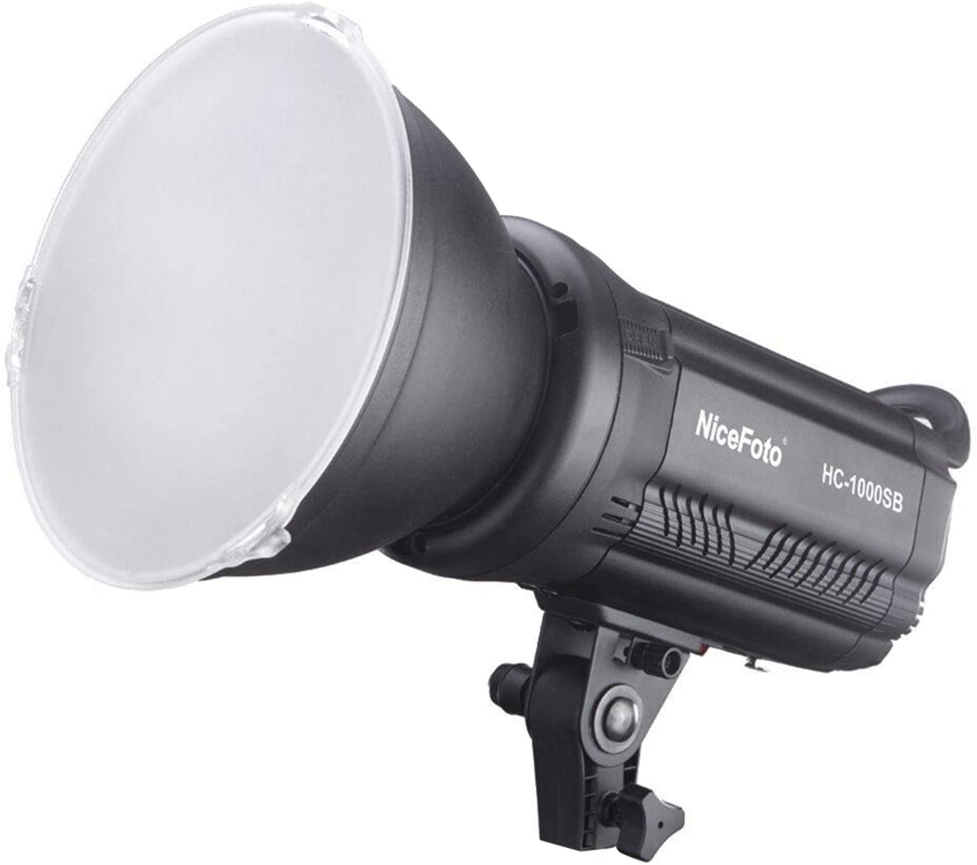 NiceFoto HC-1000SB Photography LED Video Light CRI95+ 5600K Dimmable with Color Filters