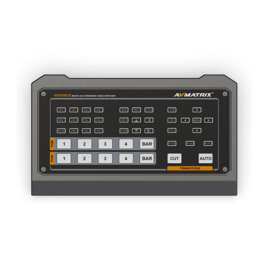 Avmatrix HVS0401E Micro 4 Channel HDMI/ DP Video Switcher