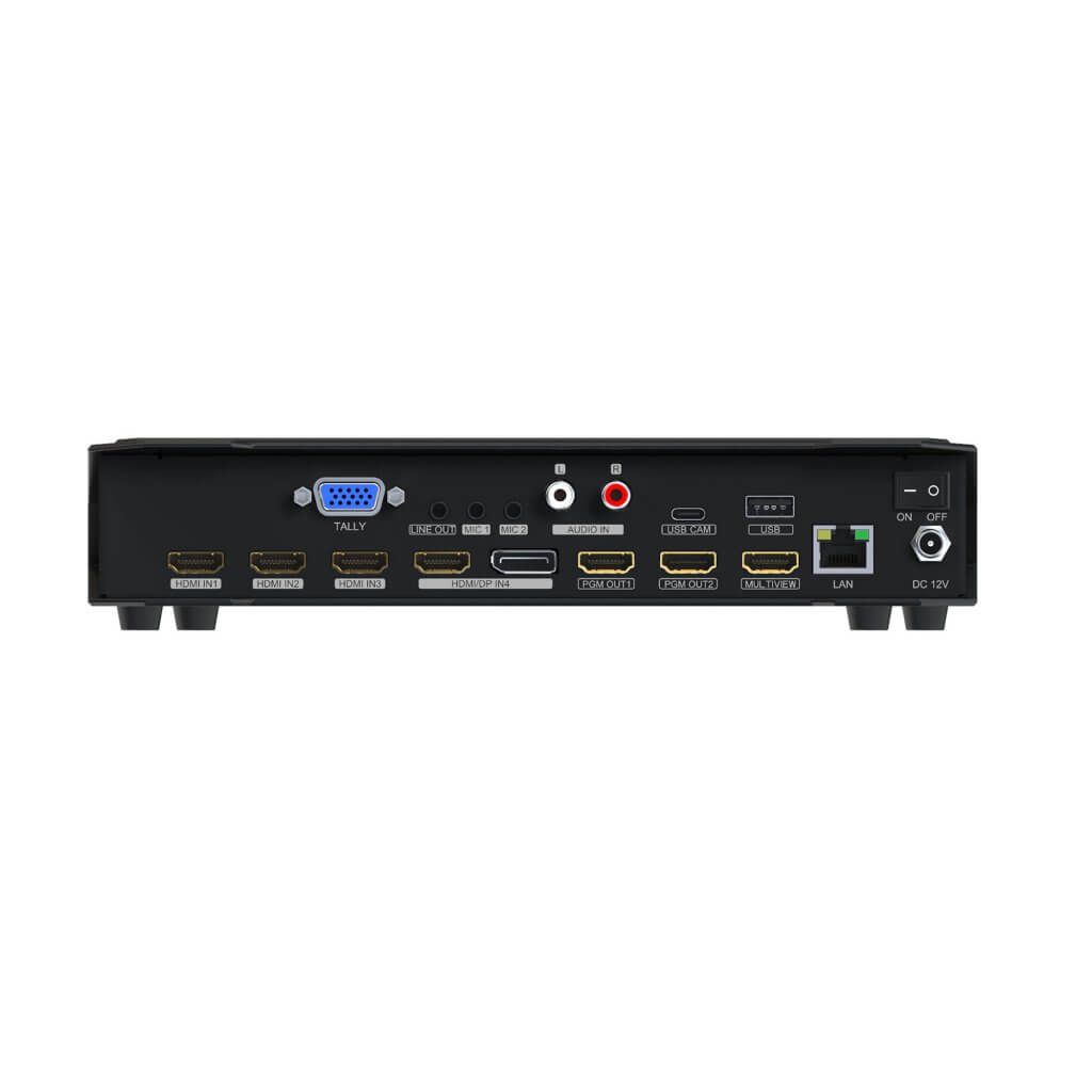 Avmatrix HVS0401E Micro 4 Channel HDMI/ DP Video Switcher