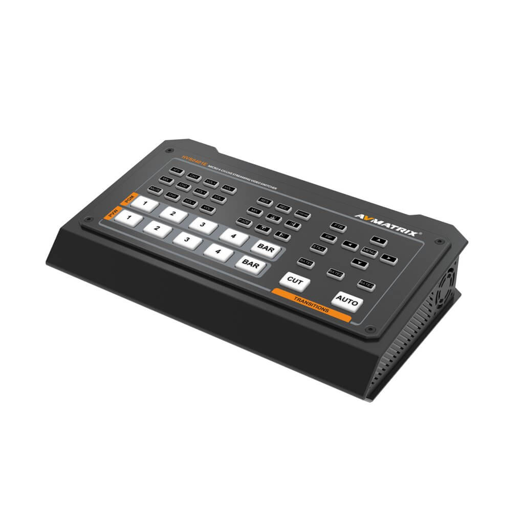 Avmatrix HVS0401E Micro 4 Channel HDMI/ DP Video Switcher