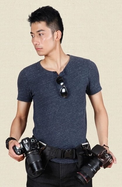 Caden Waist Holster Camera Belt Dual System