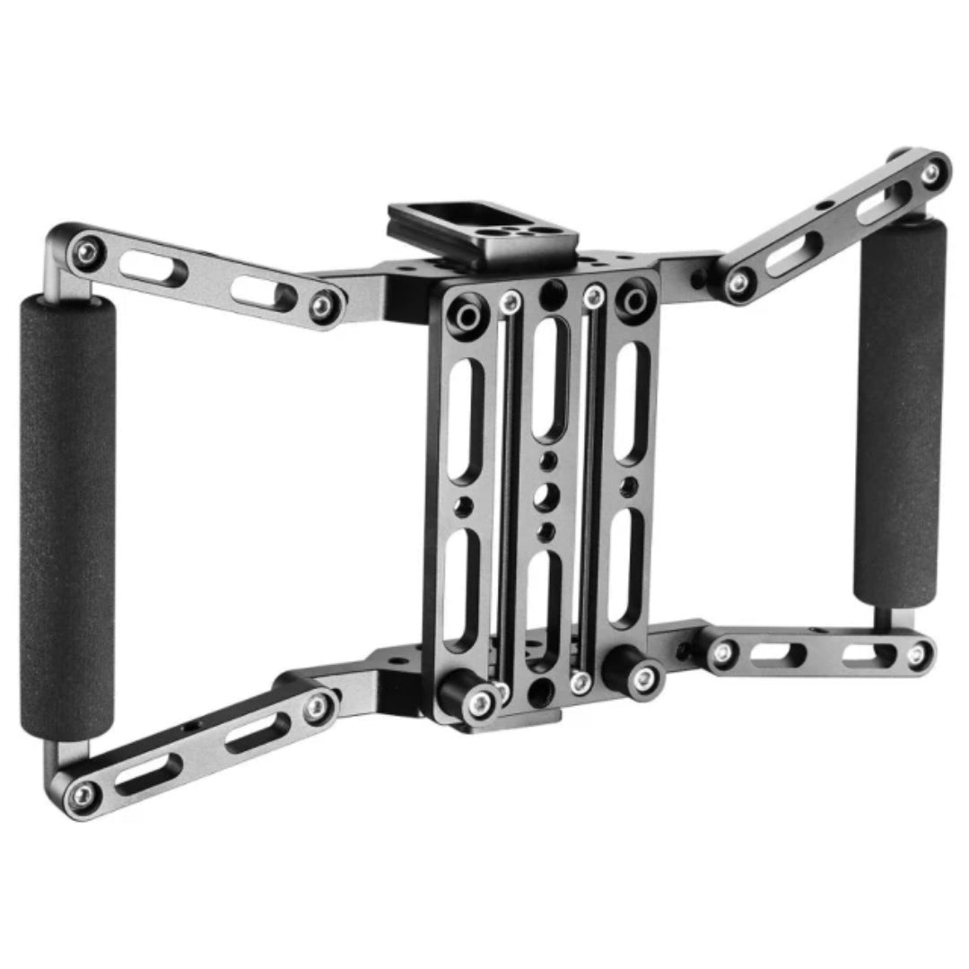 Director Monitor Cage Handle Kit For 7 Inch Camera Field Monitor For Feelworld Viltrox Aputure Atomos Ikan 7'' LCD Monitors