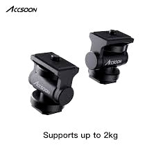 Accsoon Snail Gimbal Monitor Adjustment Bracket 180° Flip 1/4 Screw AA-01