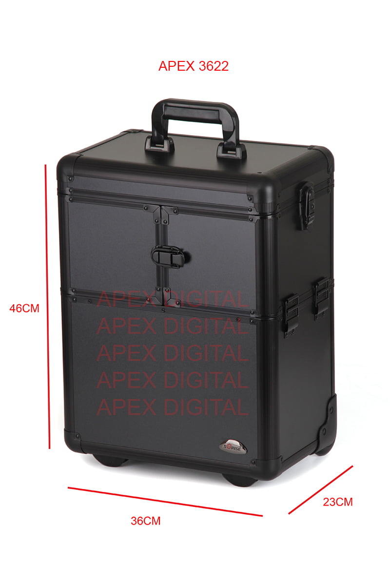 APEX 3622 Mini Trolley Vanity Case