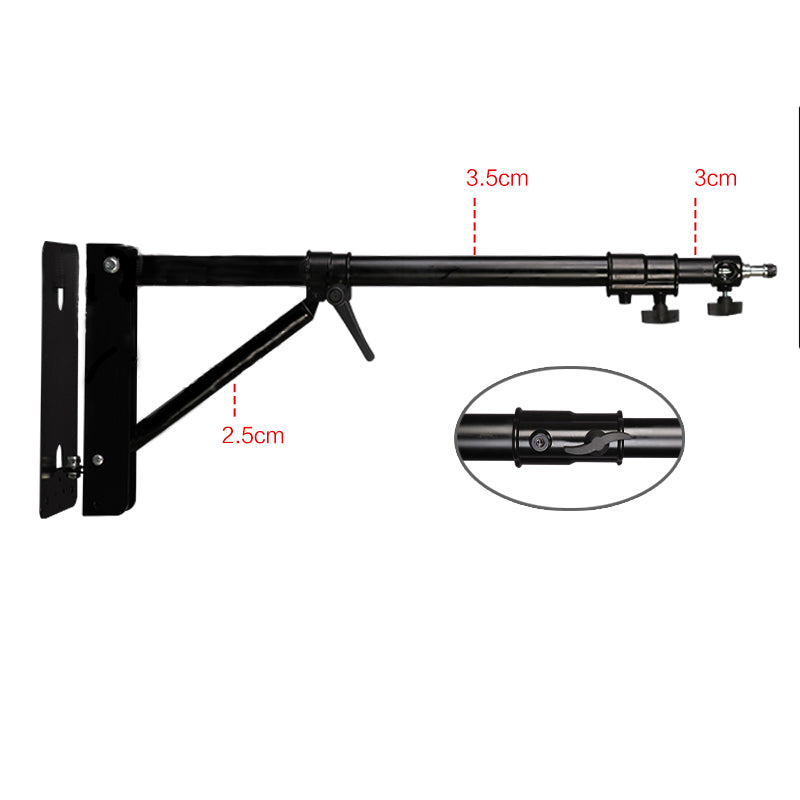 APEX Studio Wall Boom Arm Support (1.8m)