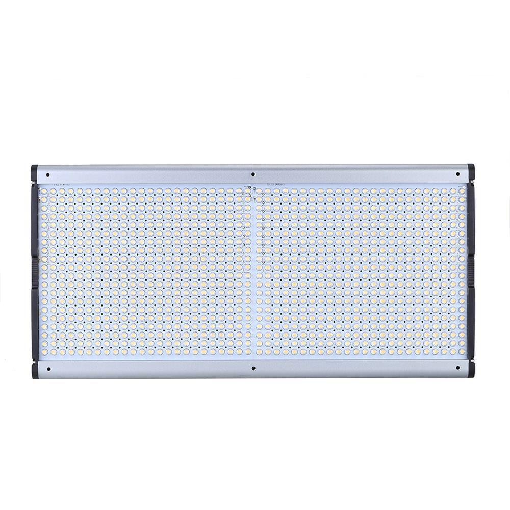 APEX JY-1000 Dimmable LED 960pins 5600K Video Light Panel with Barndoor and Grided Softbox