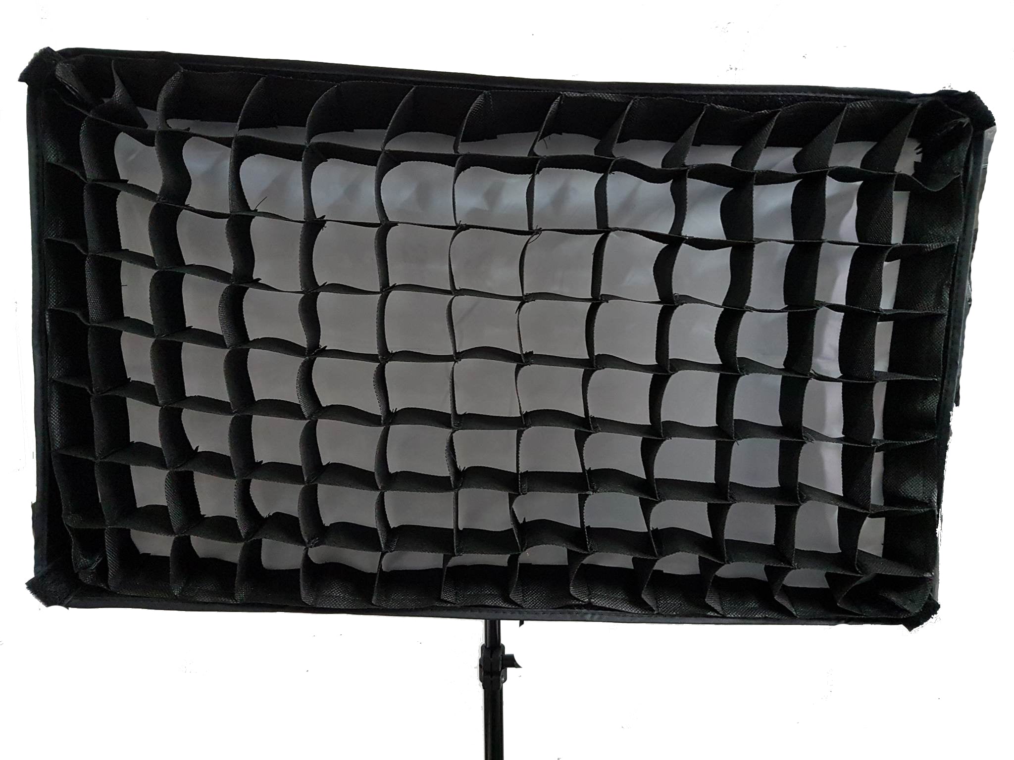 APEX JY-1000 Dimmable LED 960pins 5600K Video Light Panel with Barndoor and Grided Softbox