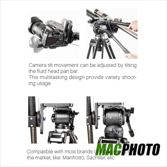 MACPHOTO CAMERA TELESCOPIC JIB CRANE upto 240cm