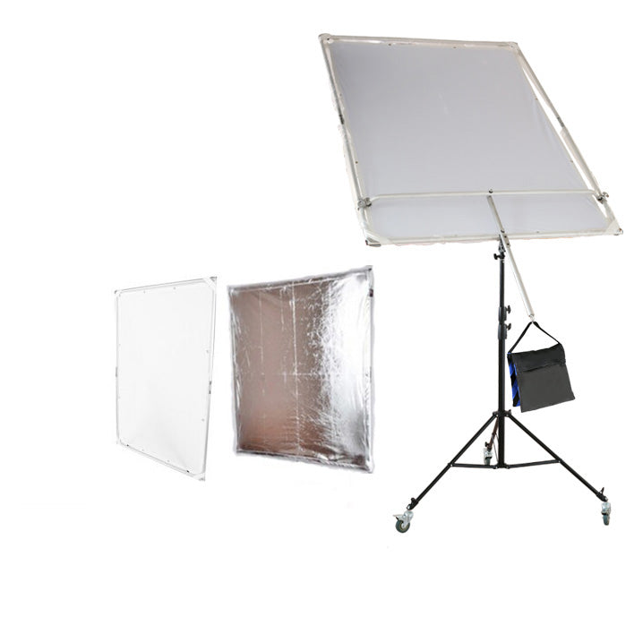 Heavy Duty Studio Reflector and Diffuser Panel Kit 140x200cm