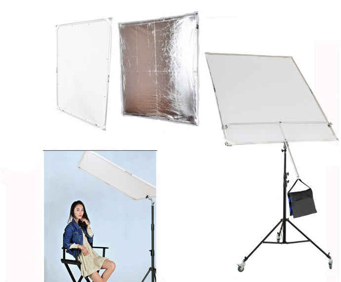 Heavy Duty Studio Reflector and Diffuser Panel Kit 140x200cm