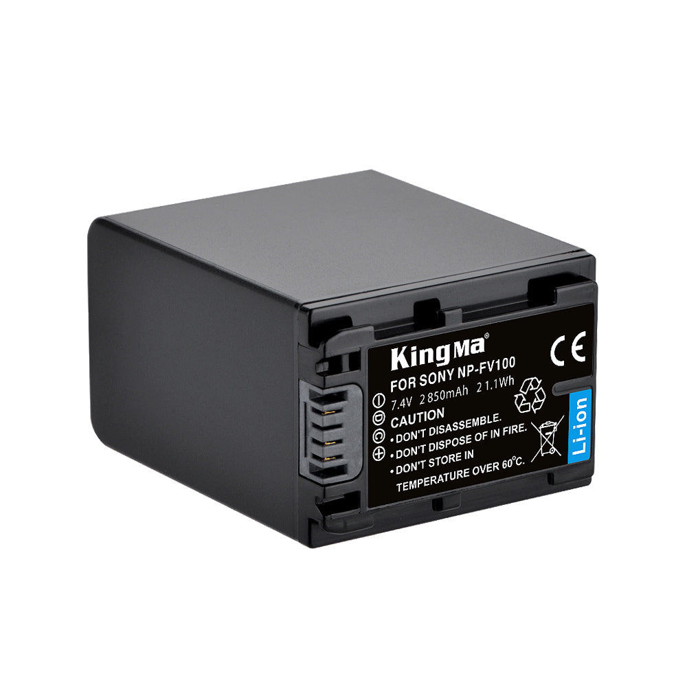 KingMa 3090mAh NP-FV100 Battery for Sony