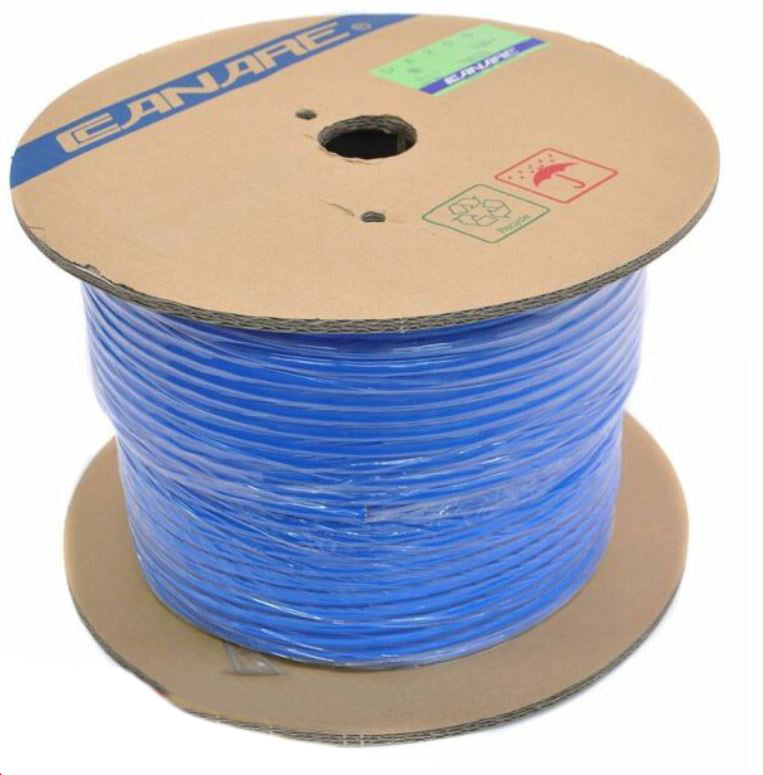 Canare L-4.5CHD Super Low Loss Video Coaxial Cable RG6  (984.25' / 300m Blue)