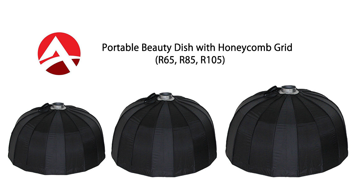 APEX Portable Beauty Dish with Honeycomb Easy Setup (R65, R85, R105)