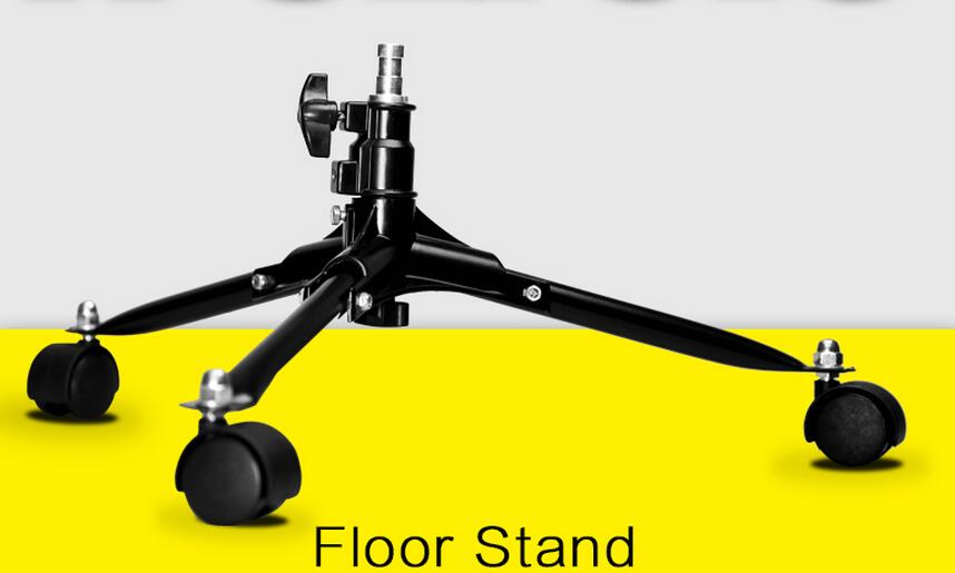 NICEFOTO LS-20 STUDIO FLASH FLOOR STAND WITH WHEELS 220MM