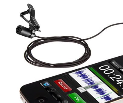 Boya BY-M1 Omni-Directional Lavalier Microphone for Smartphones and DSLR Cameras