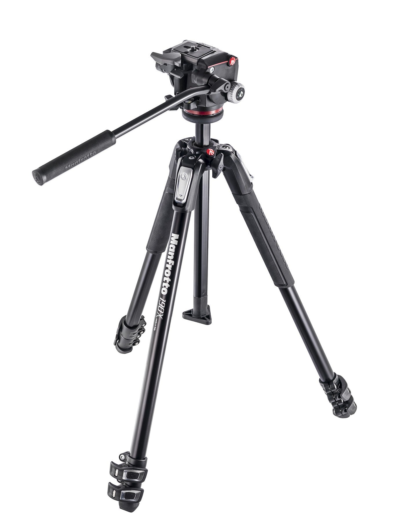 Manfrotto MK190X3-2W 190X aluminium 3-Section Tripod with XPRO Fluid Head