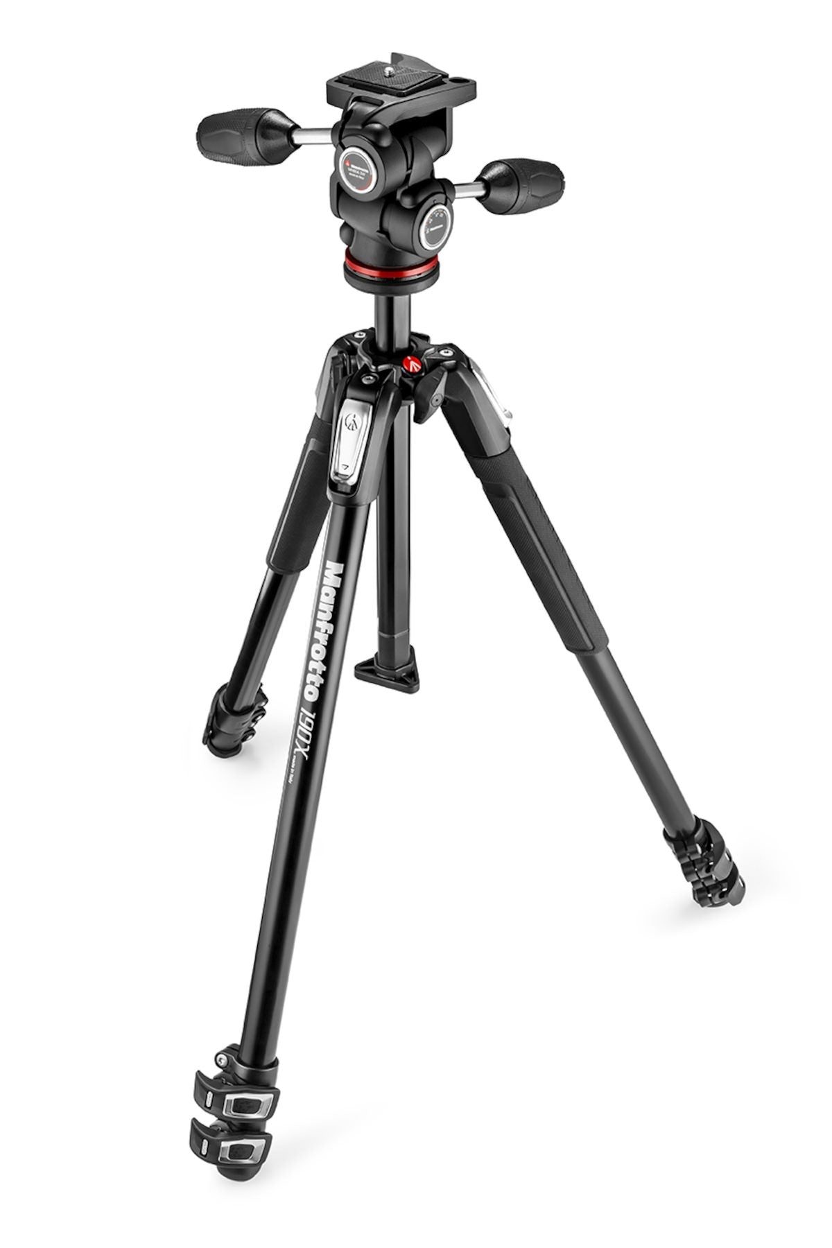 Manfrotto MK190X3-3W1,190X Tripod with 804 3-Way Head and Quick Release Plate