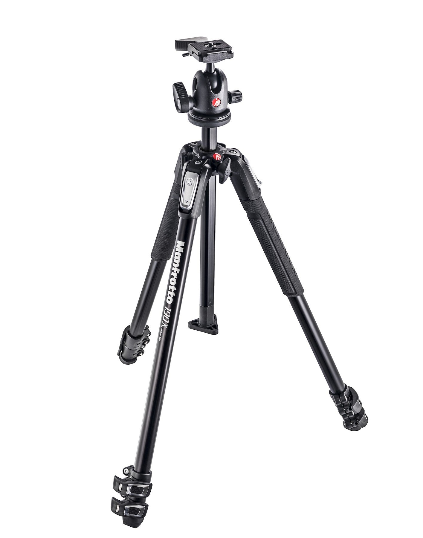 Manfrotto MK190X3-BH, 190X Aluminium 3-Section Tripod with 496RC2 Ball Head