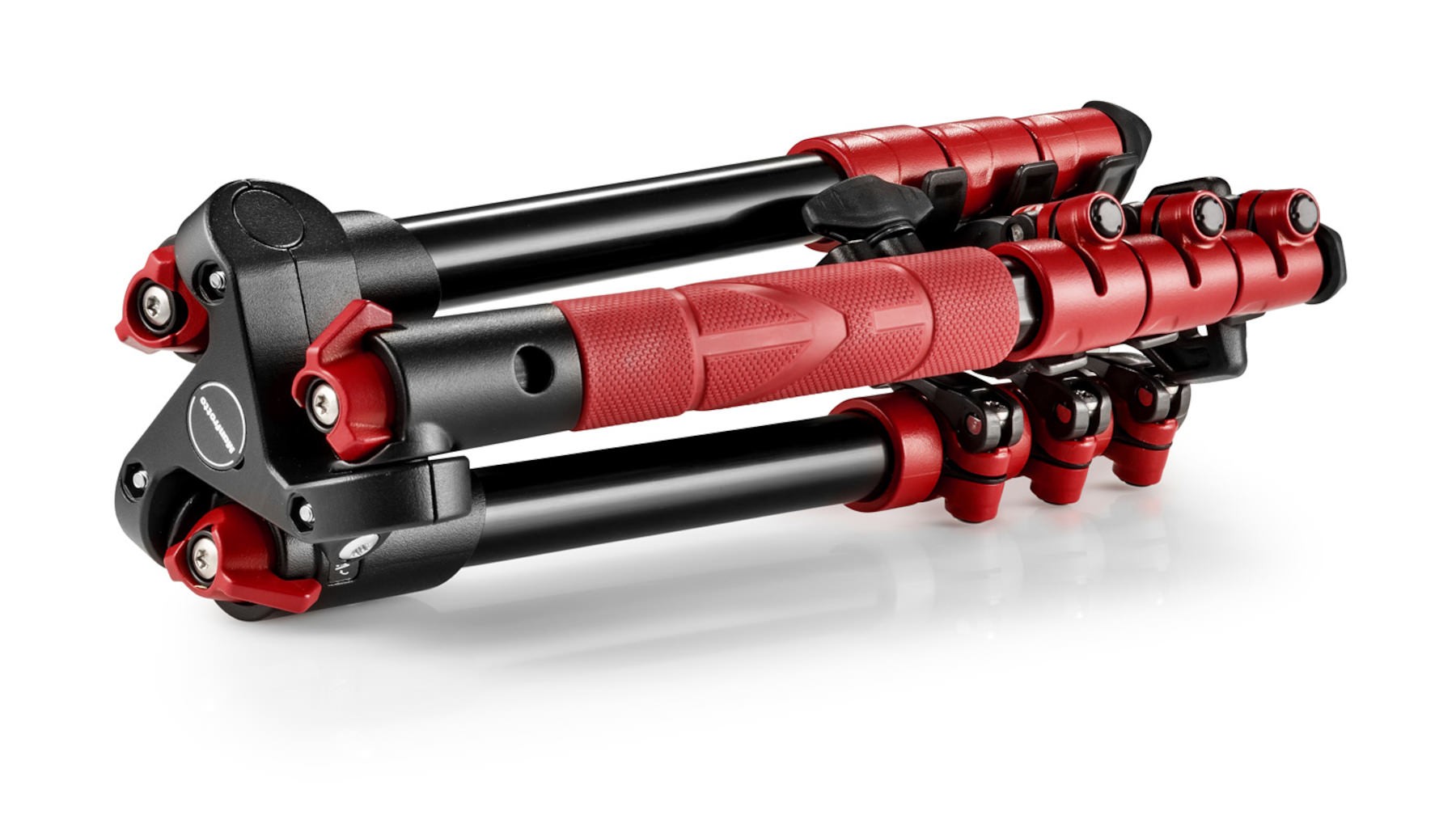 Manfrotto MKBFR1A4R-BH Red Befree One Aluminum Travel Tripod