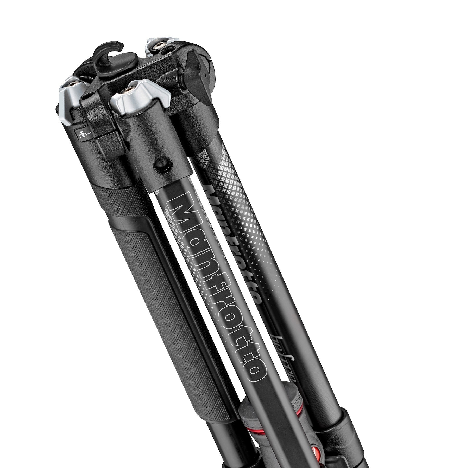 Manfrotto MKBFRA4GY-BH BeFree Color Aluminium Travel Tripod Kit, Grey