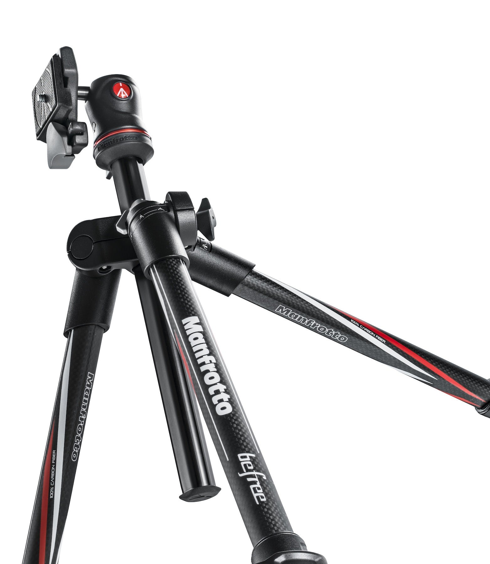 Manfrotto MKBFRC4-BH Befree Carbon Fiber Travel Tripod w/ Ball Head, Black