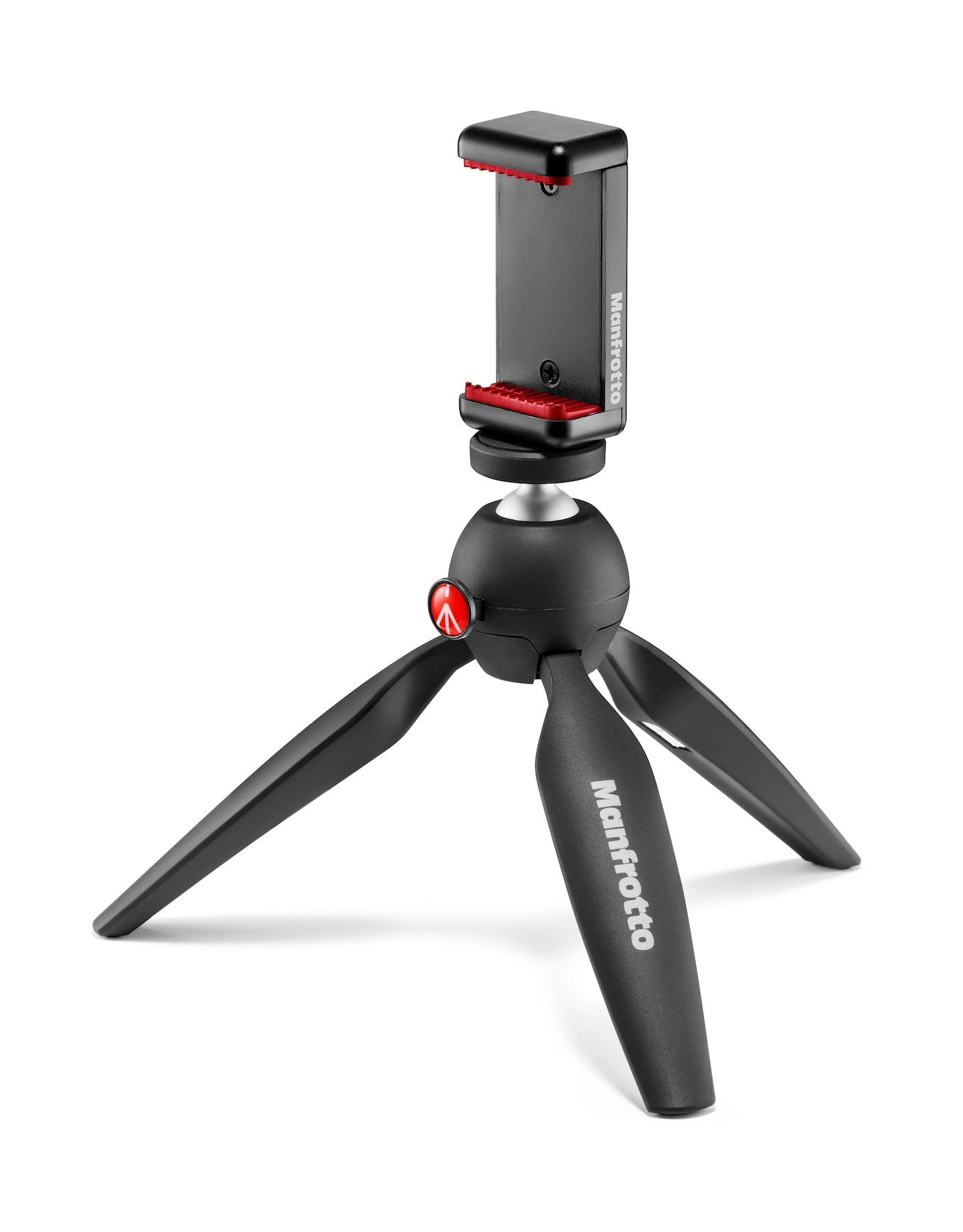 Manfrotto MKPIXICLAMP-BK Mini Tripod Black with Universal Smartphone Clamp