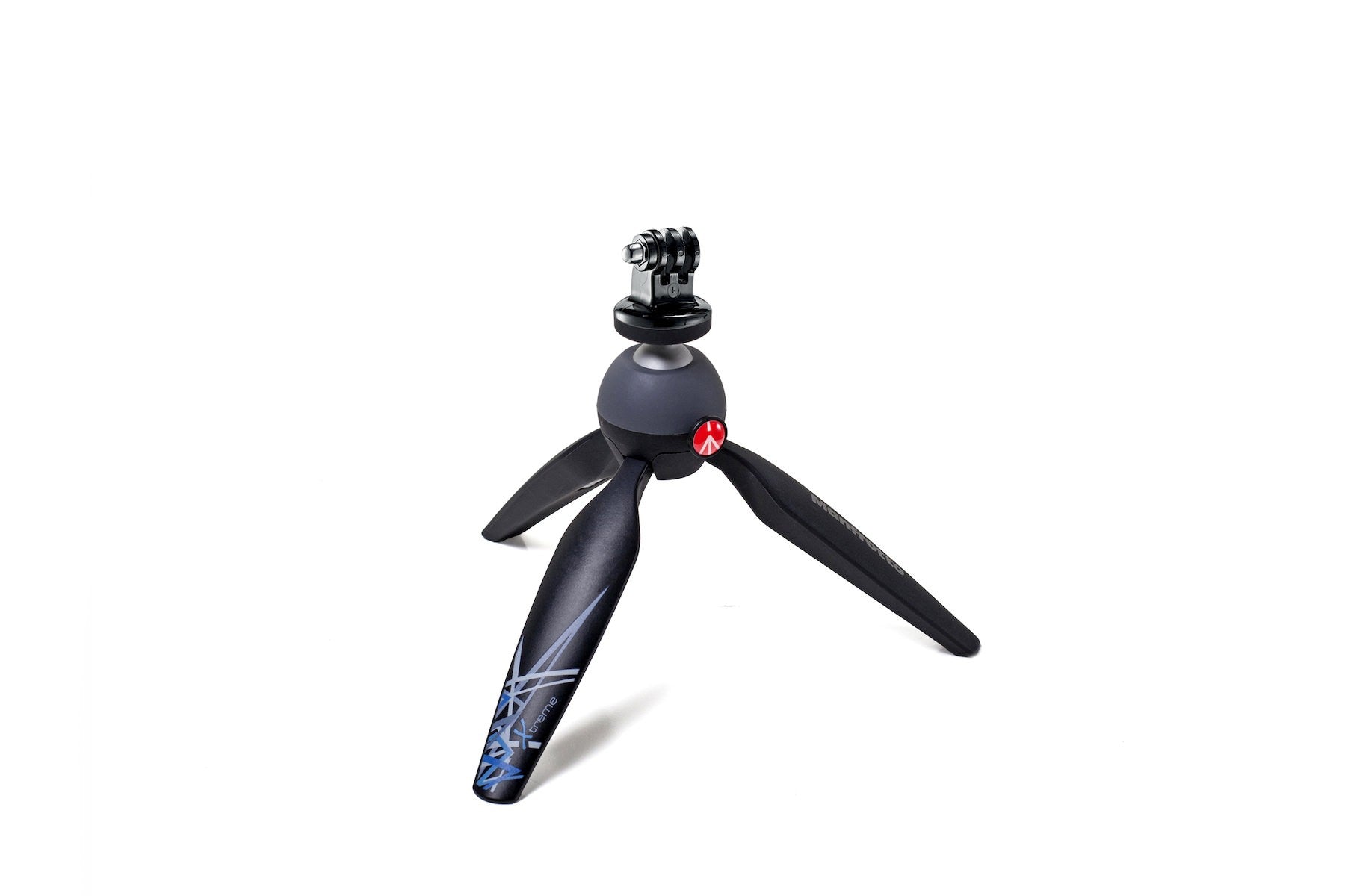 Manfrotto MKPIXIEX-BK PIXI Xtreme Mini Tripod with Head for GoPro Cameras