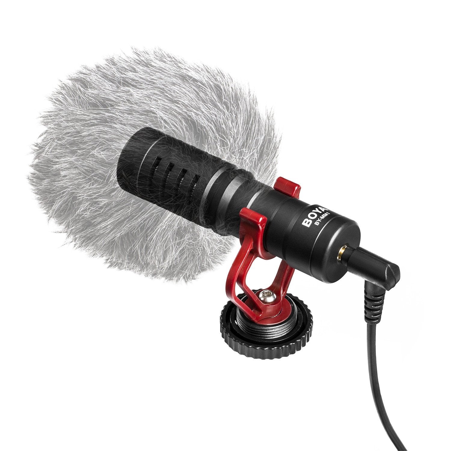 Boya BY-MM1 Universal Cardiod Shotgun Microphone for Smartphones / DSLR / Mirrorless Cameras