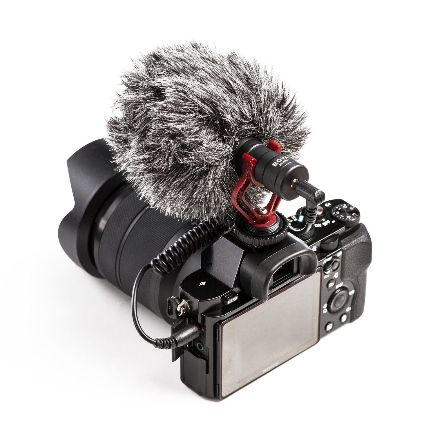 Boya BY-MM1 Universal Cardiod Shotgun Microphone for Smartphones / DSLR / Mirrorless Cameras