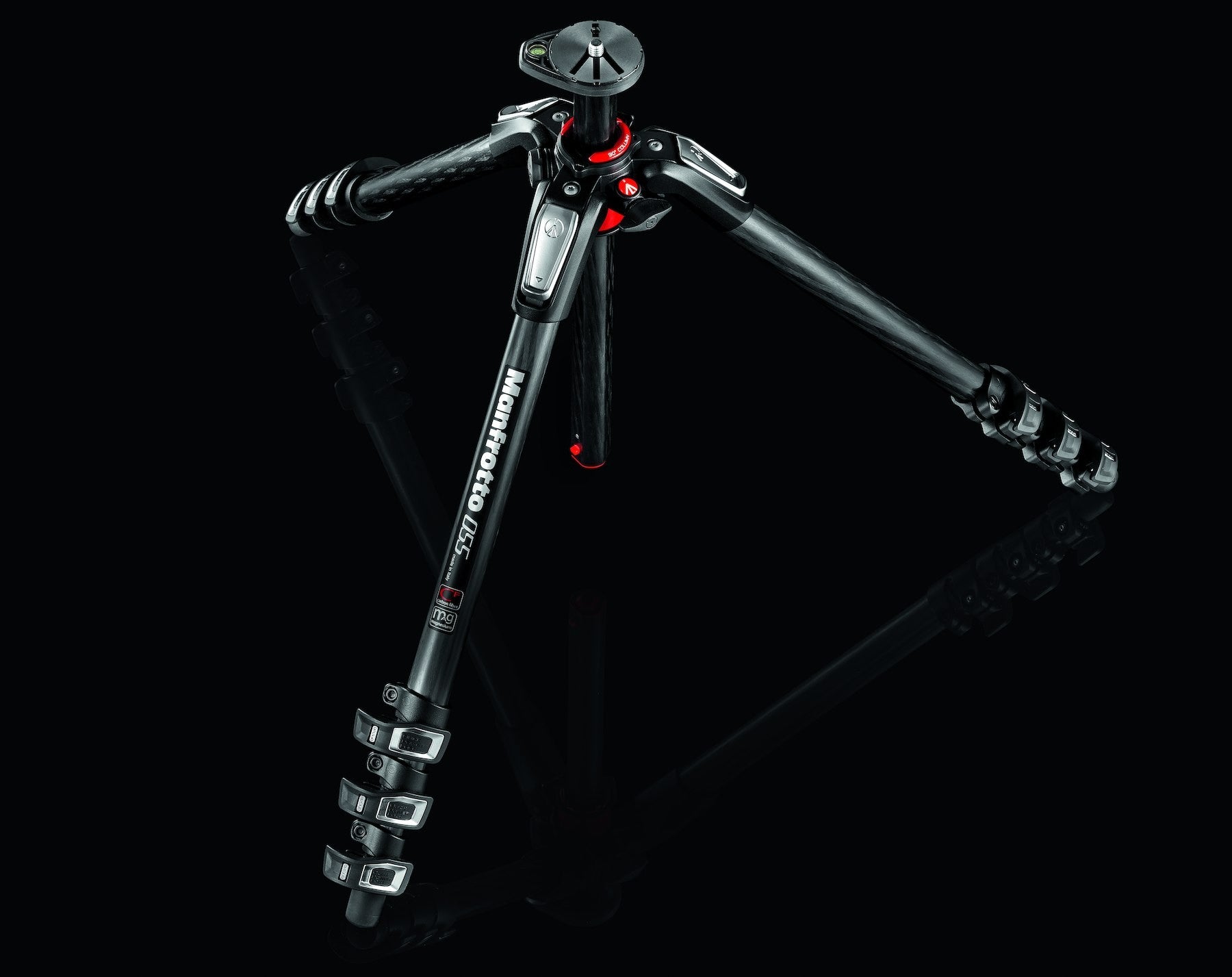 Manfrotto MT055CXPRO4 055 Carbon Fiber 4-Section Tripod with Horizontal Column