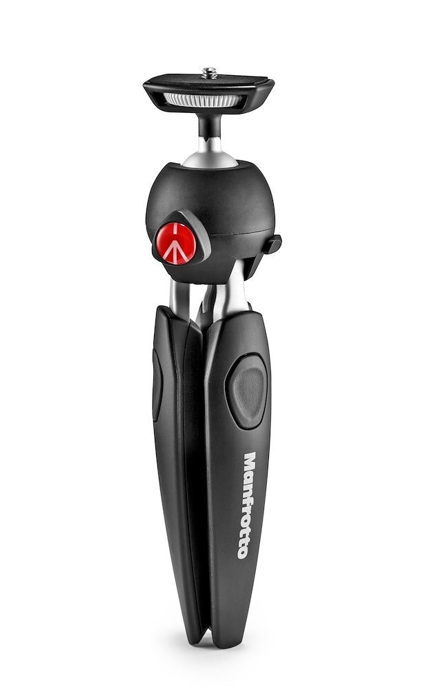 Manfrotto MTPIXIEVO-BK PIXI EVO 2-Section Mini Tripod, Black, Light and Compact