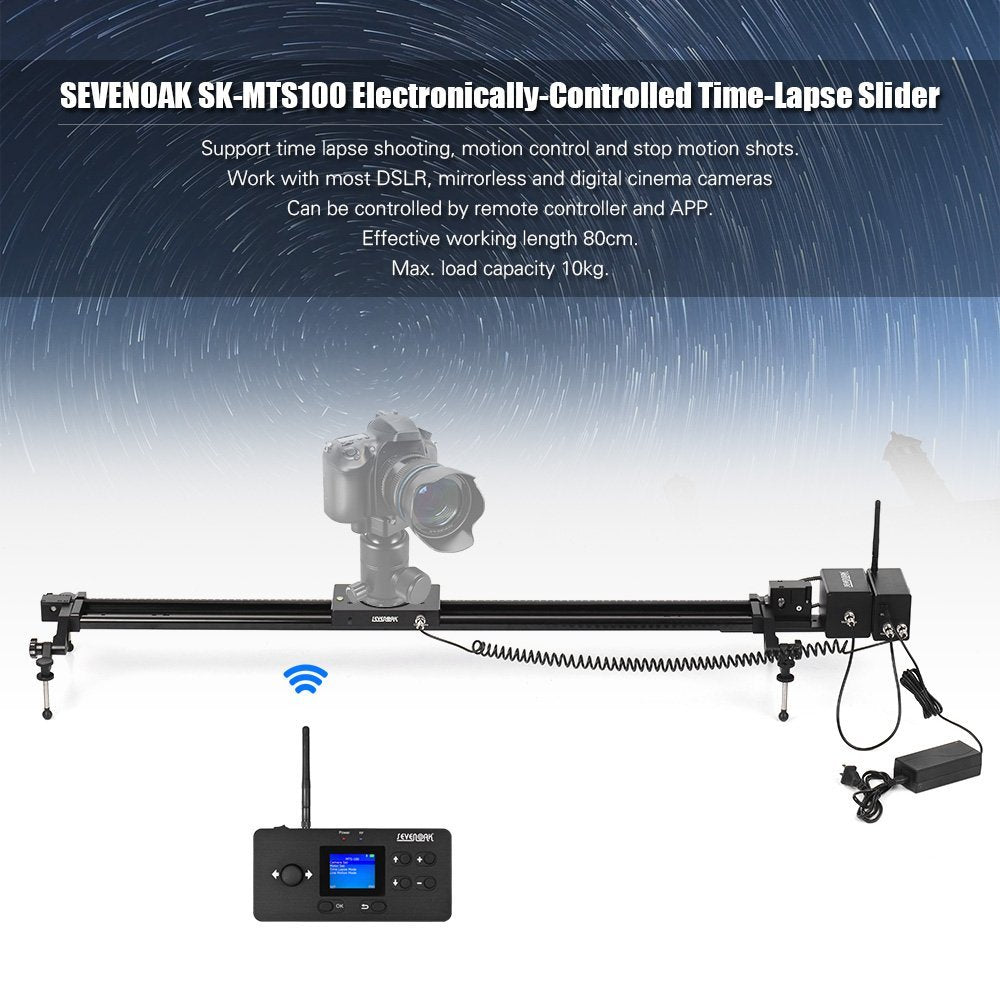 Sevenoak Motorized Slider SK-MTS100 with Time Lapse