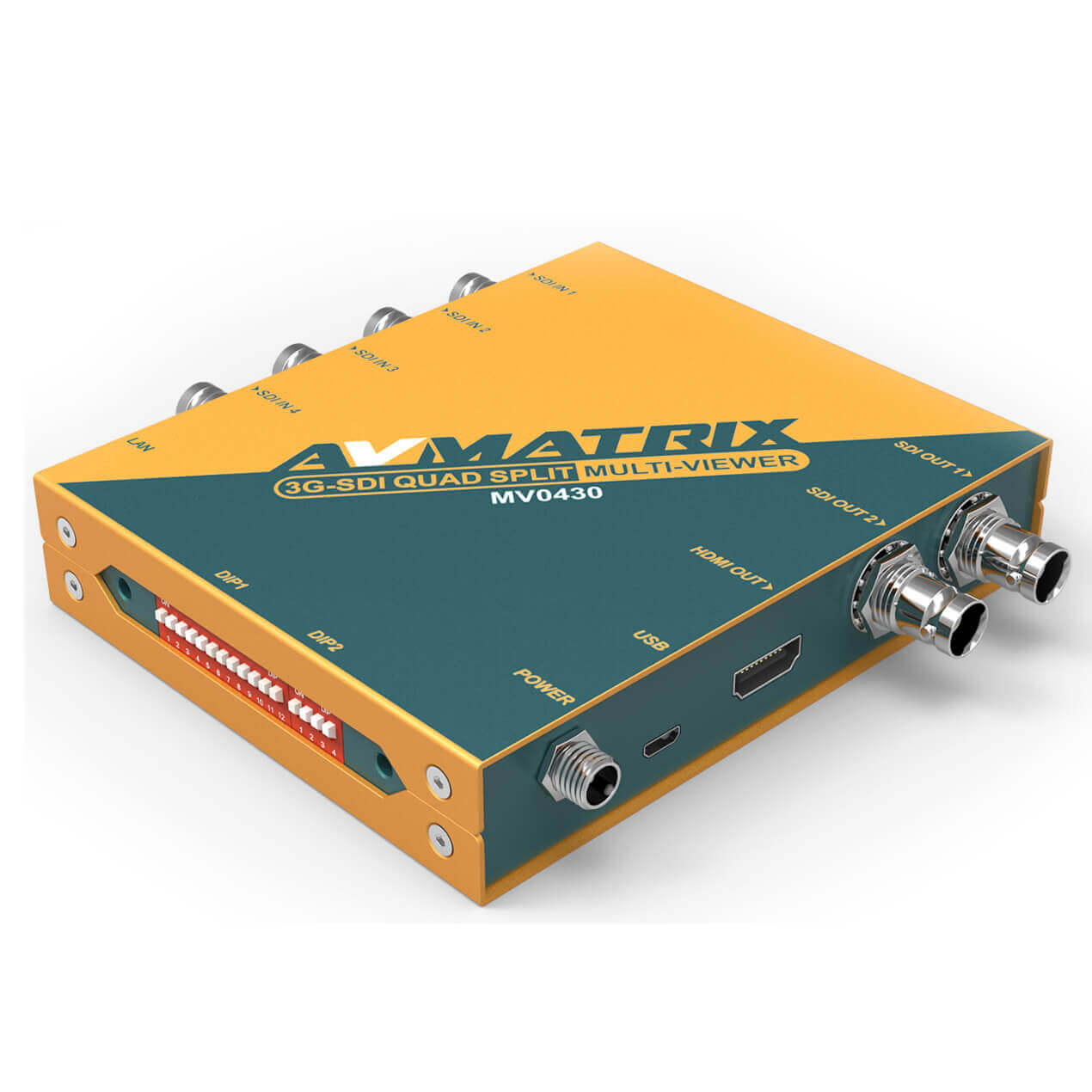 AVMatrix MV0430 4 Channel SDI Multiviewer