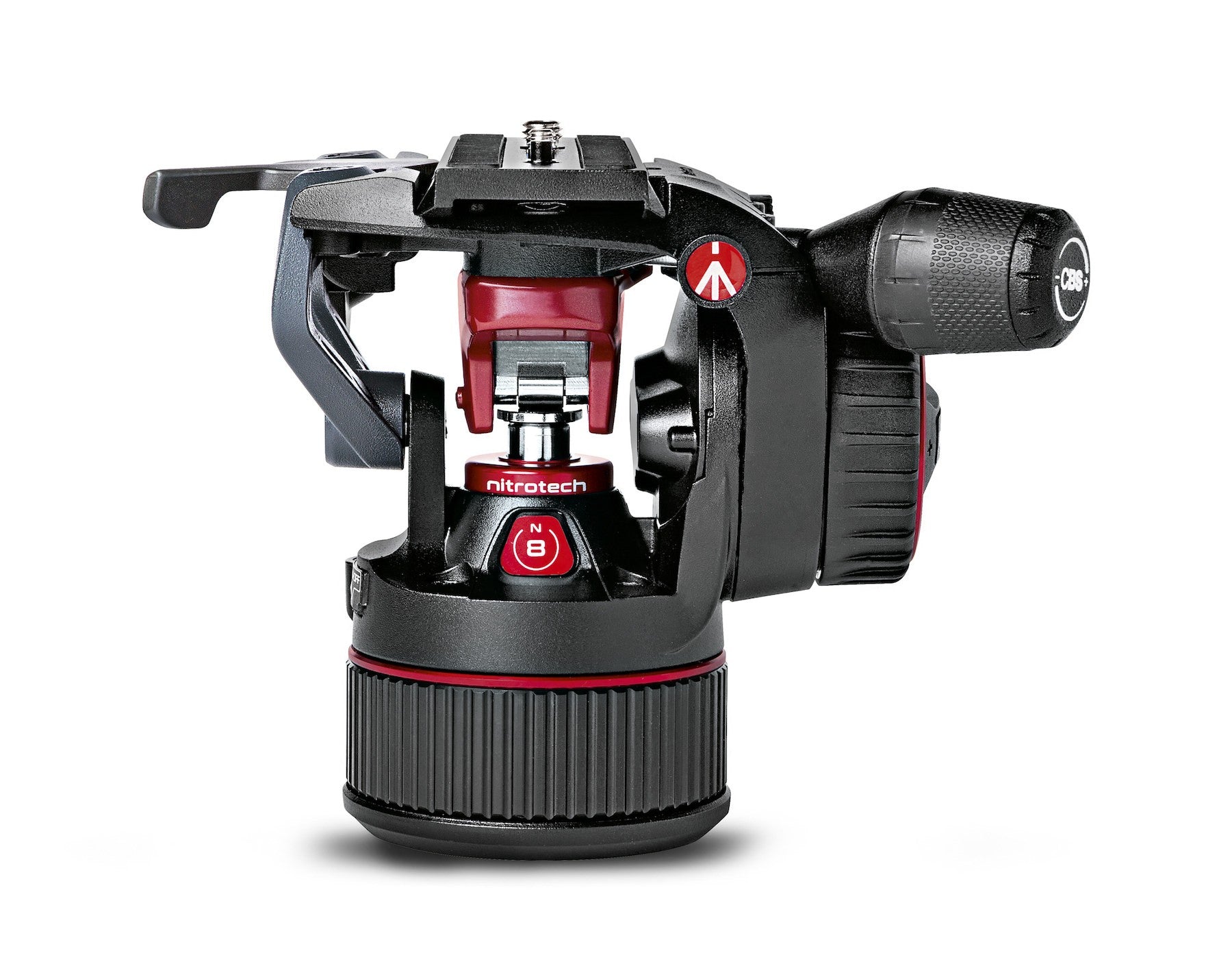 Manfrotto MVHN8AHUS Nitrotech N8 Fluid Video Head With Continuous CBS