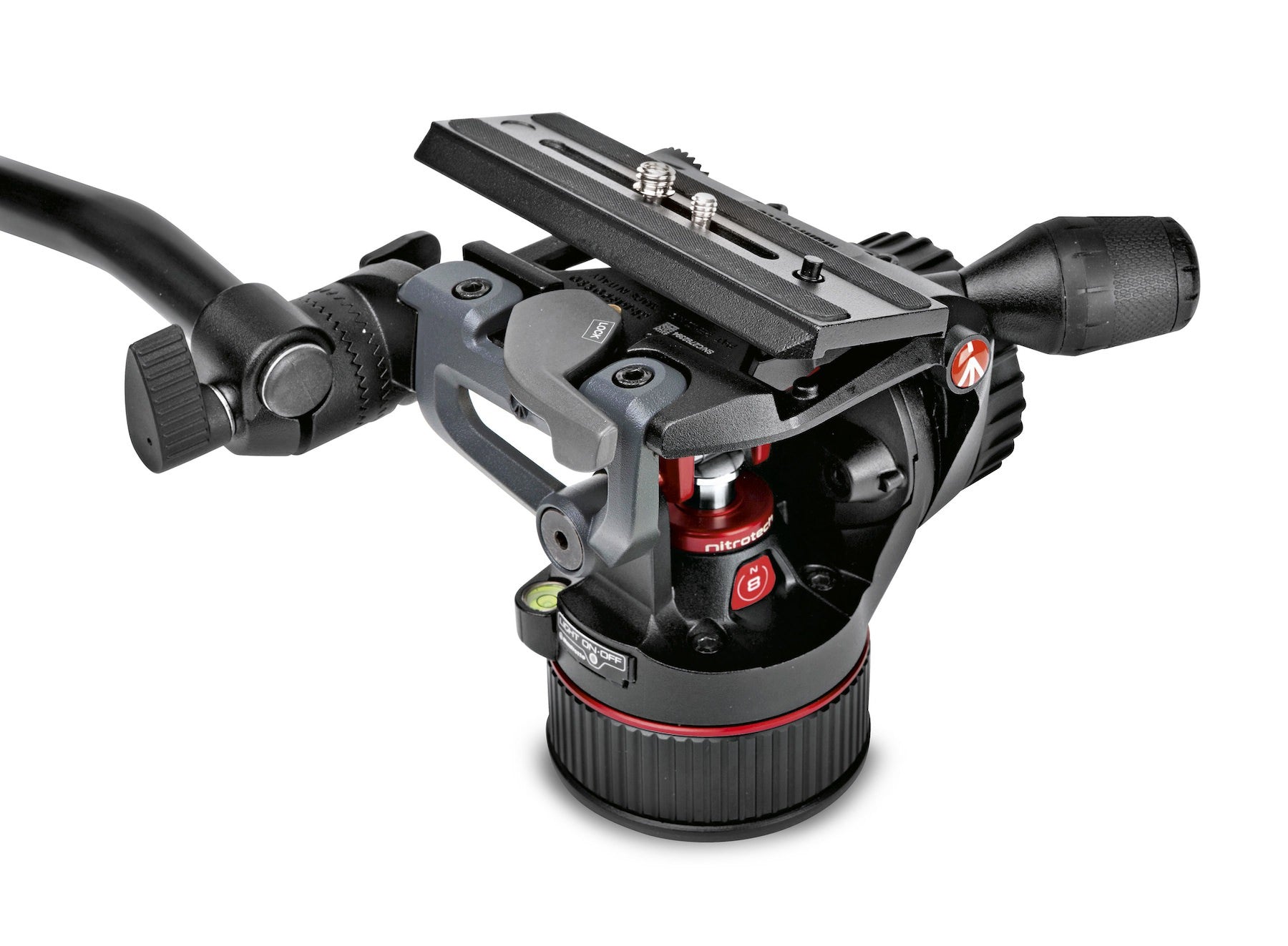 Manfrotto MVHN8AHUS Nitrotech N8 Fluid Video Head With Continuous CBS