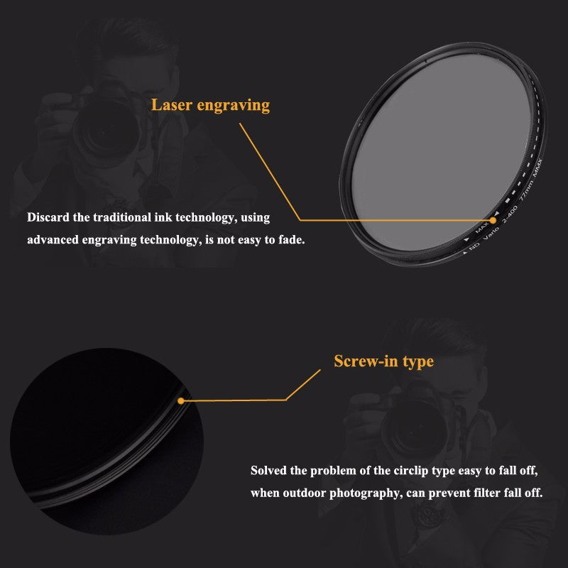 Apex ND Variable Filter ND2 - ND400