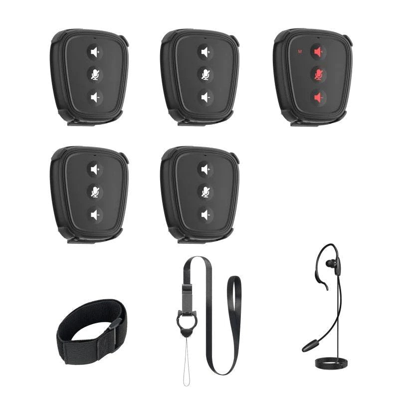 CAME-TV Nano - Small Digital Wireless Intercom Pod - NANO 5PCS KIT - DECT 1100ft