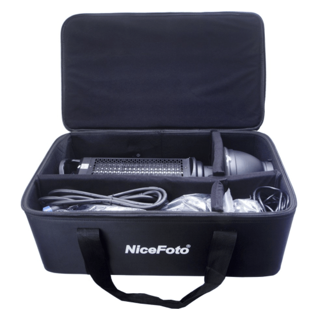 NiceFoto Carrying Bag for LED Lights and Strobes - Black