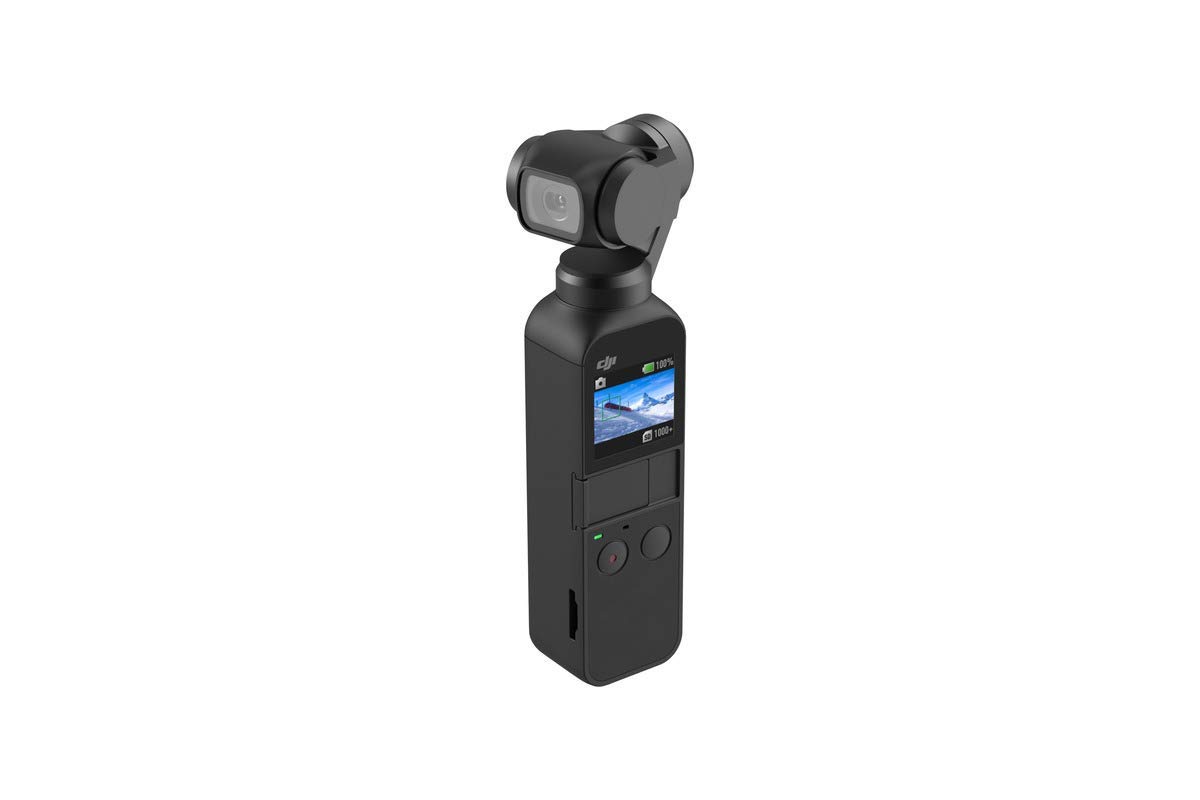 DJI Osmo Pocket Handheld 3 Axis Gimbal Stabilizer with integrated Camera