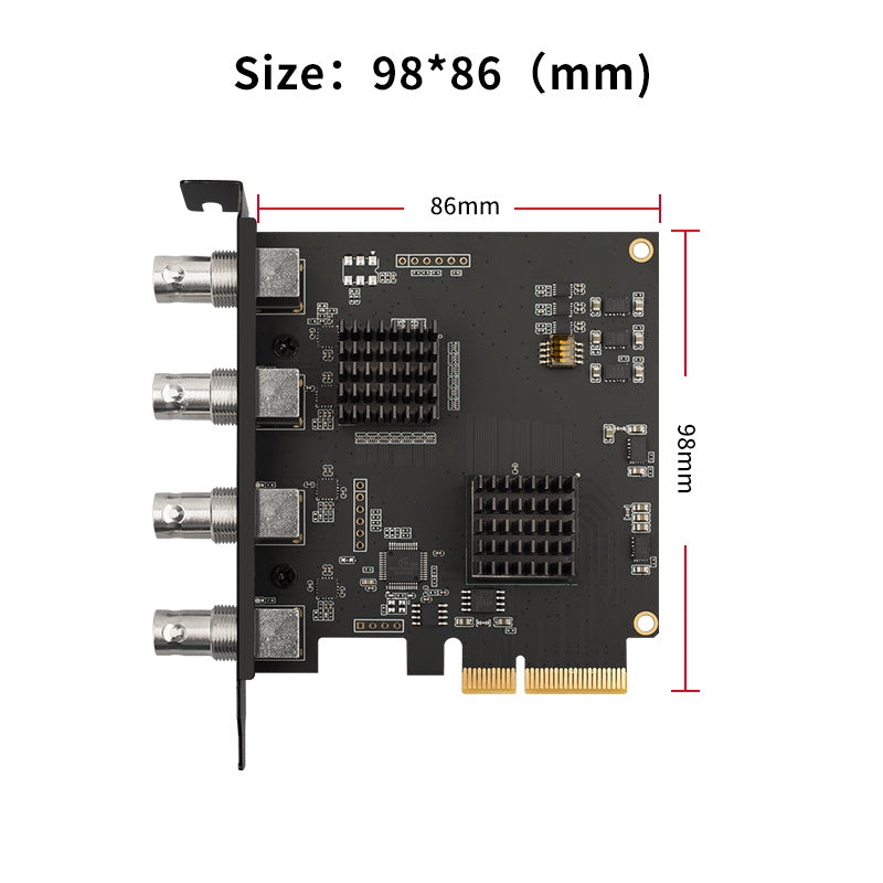 APEX 4 PORT SDI CAPTURE CARD PCI-E