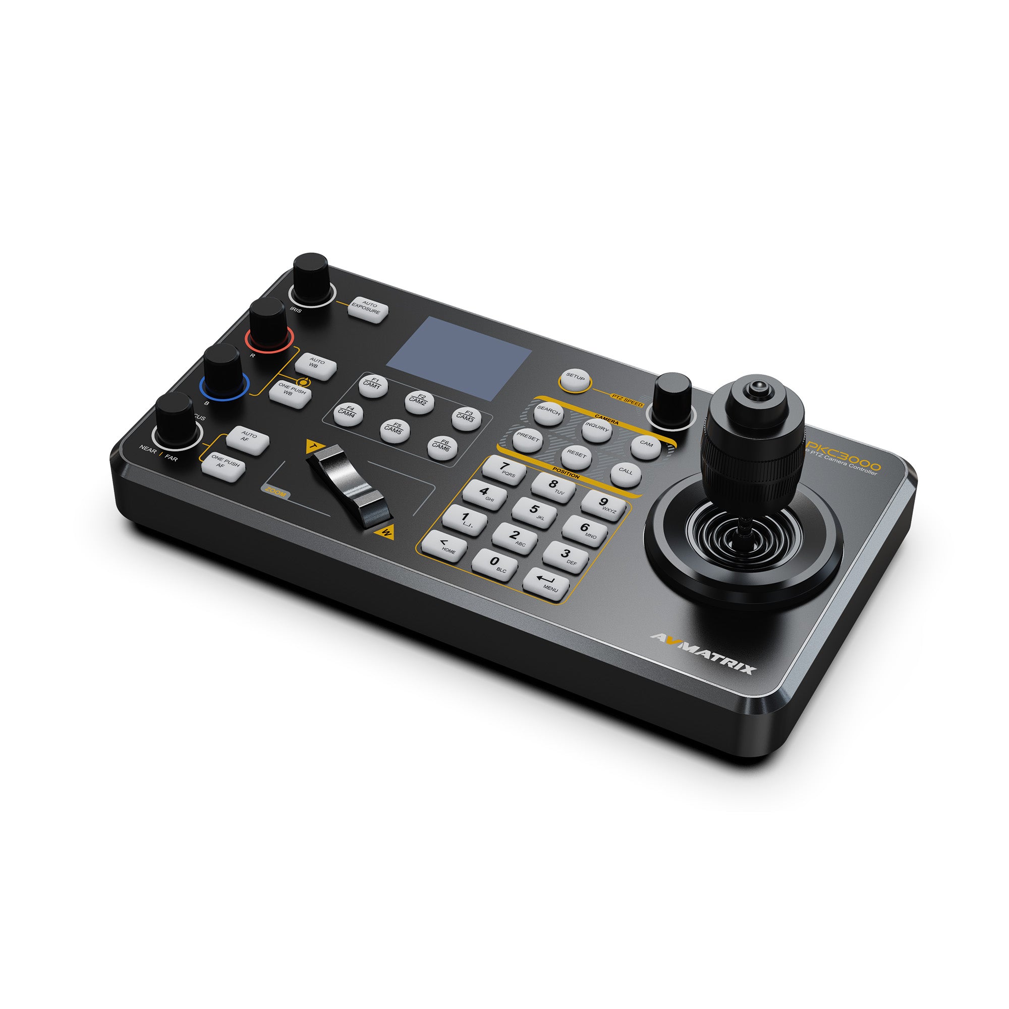 AVMatrix PKC3000 IP and Serial PTZ Camera Joystick Controller