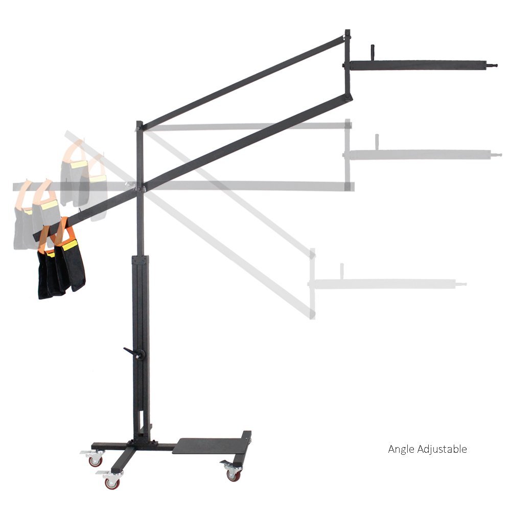 APEX Professional Studio Overhead Boom Stand with Wheels (10kg Capacity)