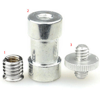 APEX 1/4-3/8 Adapter 1/4 -1/4 Male-Male  &amp; 1/4-3/8 Female-Female Spigot